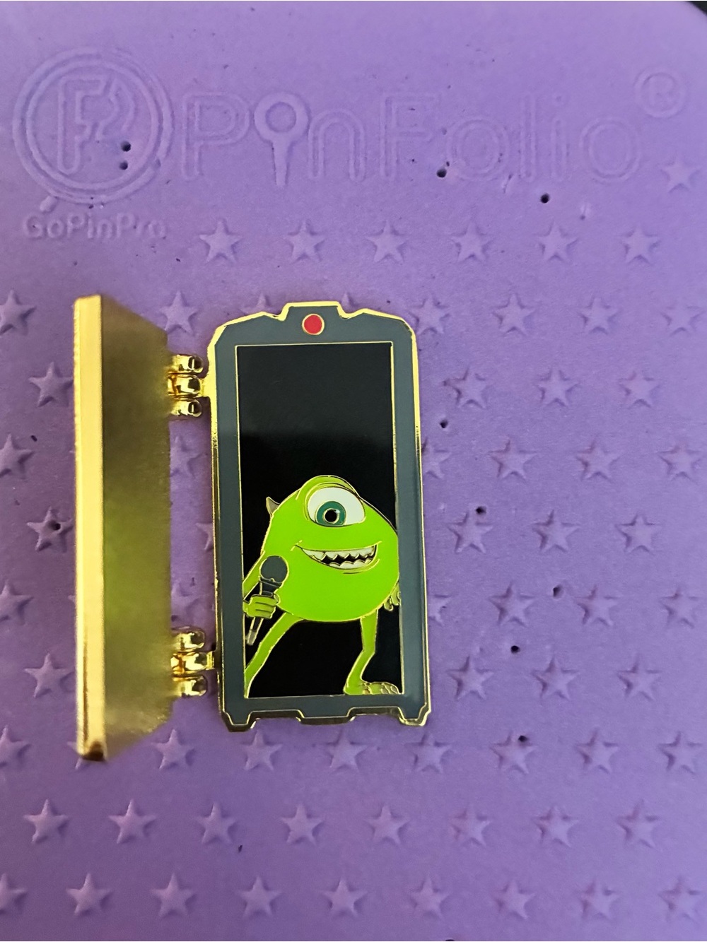 Disney trading pin 177275 Monsters, Inc. Door Blind Box Hinged - Mike